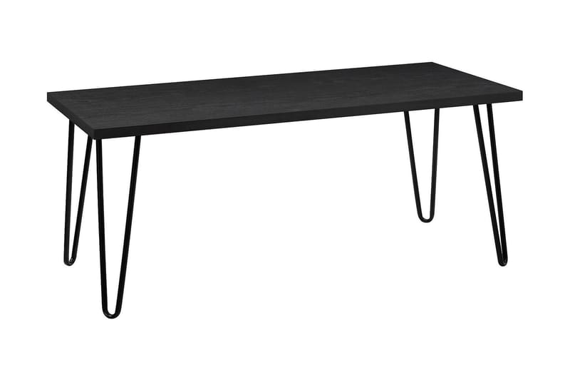 OWEN Soffbord 107 cm Svart - Dorel Home - Möbler - Vardagsrum - Soffbord & vardagsrumsbord - Soffbord
