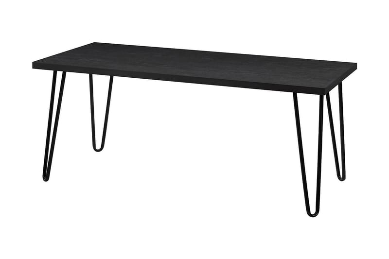 OWEN Soffbord 107 cm Svart - Dorel Home - Möbler - Vardagsrum - Soffbord & vardagsrumsbord - Soffbord