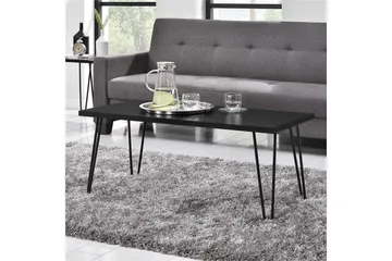 Owen Soffbord 107 cm Svart - Dorel Home - Möbler - Vardagsrum - Soffbord & vardagsrumsbord - Soffbord