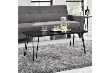 Owen Soffbord 107 cm Svart - Dorel Home - Möbler - Vardagsrum - Soffbord & vardagsrumsbord - Soffbord