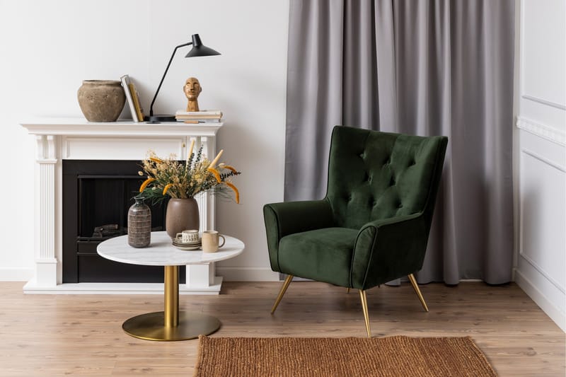 Palisades Soffbord 80 cm Rund - Vit - Möbler - Vardagsrum - Soffbord & vardagsrumsbord - Soffbord