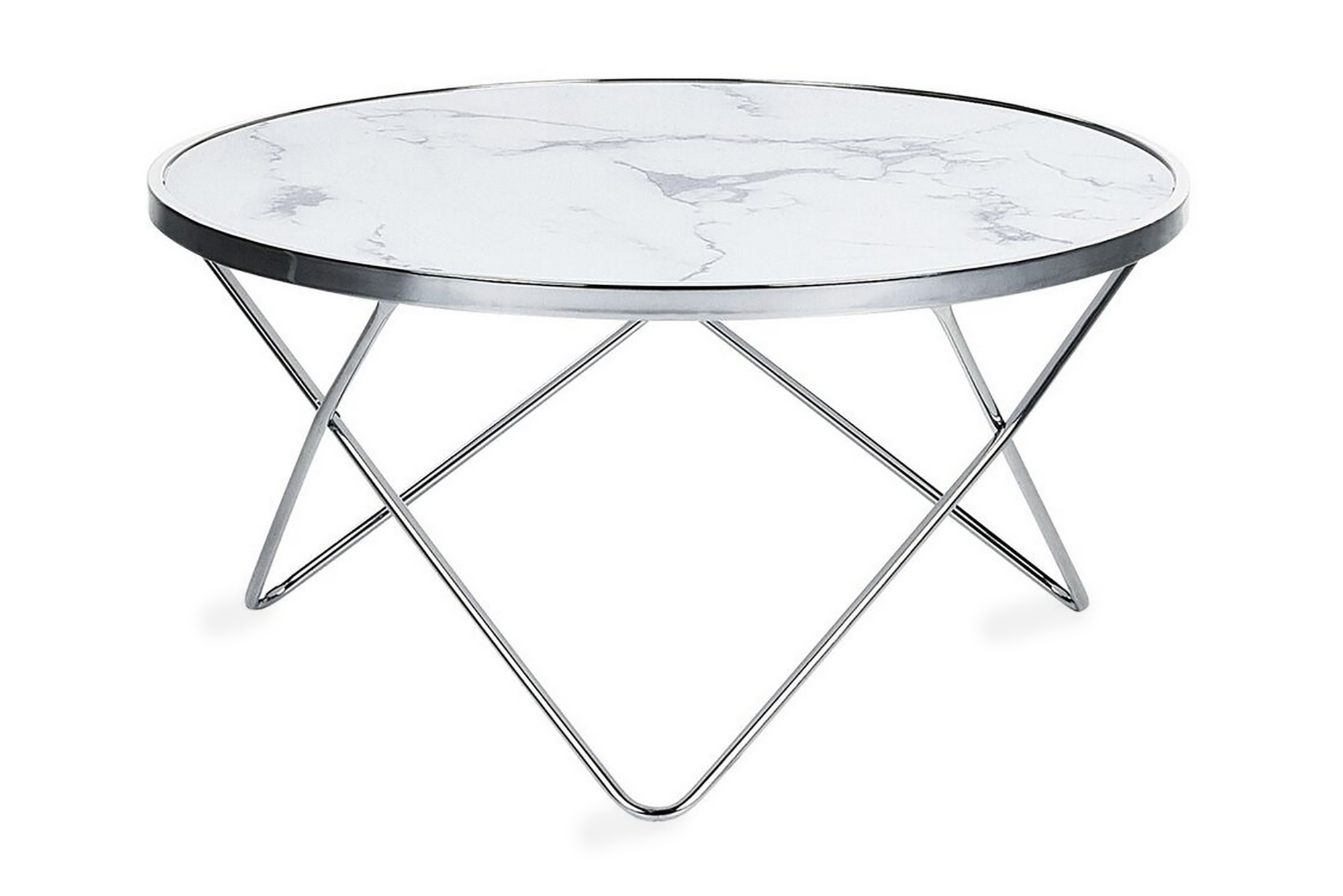 peighten soffbord marmoreffekt vit -