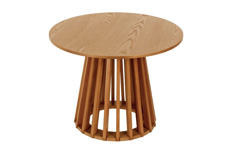 Peyra Soffbord Runt 60 cm Fanér - Ek - Möbler - Vardagsrum - Soffbord & vardagsrumsbord - Soffbord