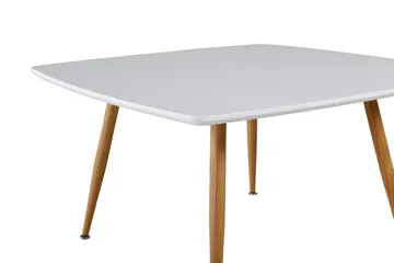 Plaza Soffbord 80x80 cm - Vit - Möbler - Vardagsrum - Soffbord & vardagsrumsbord - Soffbord