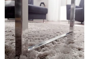 Plessey Soffbord 120 cm - Massivt Trä/Krom - Möbler - Vardagsrum - Soffbord & vardagsrumsbord - Soffbord