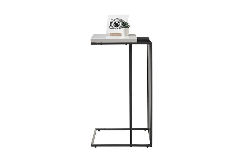 PORTERVILLE Soffbord 40 cm Vit - Möbler - Vardagsrum - Soffbord & vardagsrumsbord - Soffbord