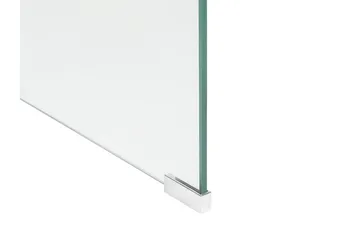 Prestina Rektangulärt Glasbord Soffbord i Glas med Böjt Glas - Klar - Möbler - Vardagsrum - Soffbord & vardagsrumsbord - Soffbord