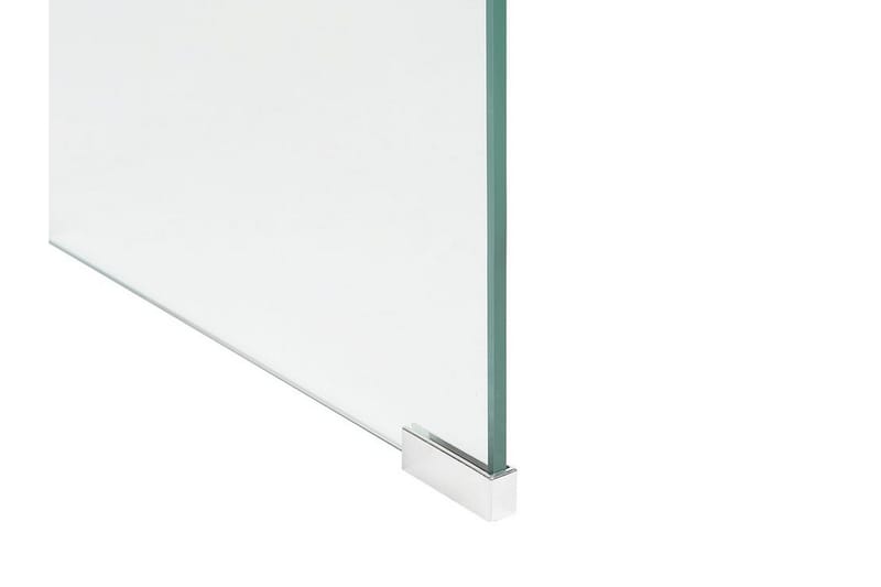 Prestina Rektangulärt Glasbord Soffbord i Glas med Böjt Glas - Klar - Möbler - Vardagsrum - Soffbord & vardagsrumsbord - Soffbord