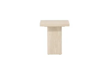 Soffbord Qvart - Beige, 50x50x56 - Möbler - Vardagsrum - Soffbord & vardagsrumsbord - Soffbord