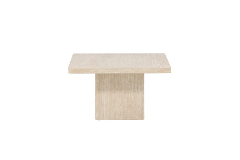 Soffbord Qvart - Beige, 80x80x46 - Möbler - Vardagsrum - Soffbord & vardagsrumsbord - Soffbord
