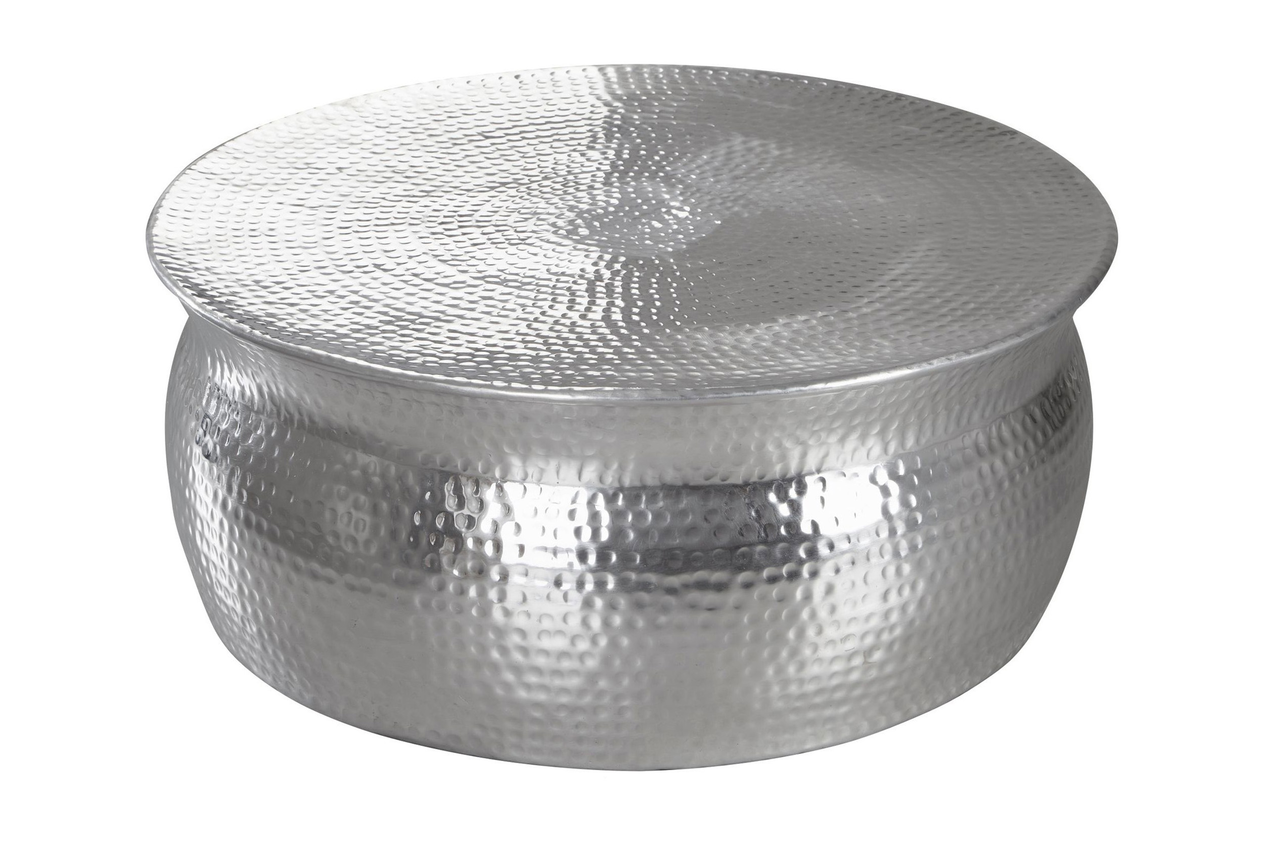 raysen soffbord 75 cm runt silver -