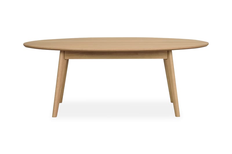 REFRESH Soffbord 130 cm Ovalt Lackad Ek - Bord - Soffbord
