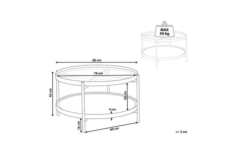 Soffbord Reno - Möbler - Vardagsrum - Soffbord & vardagsrumsbord - Soffbord