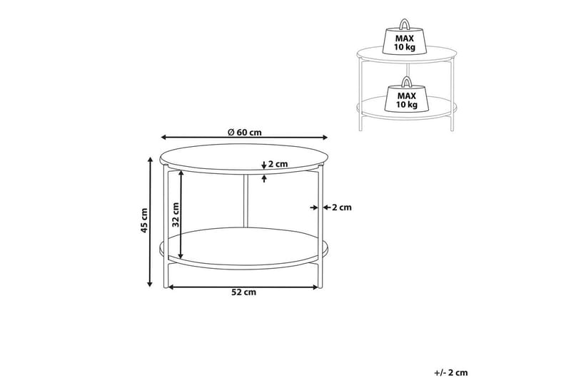 Soffbord Reva - Möbler - Vardagsrum - Soffbord & vardagsrumsbord - Soffbord
