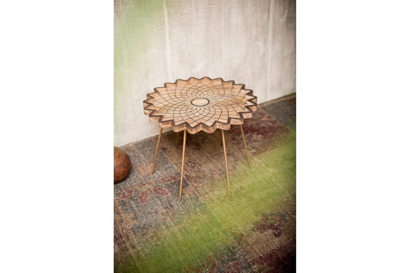 RIGARDA Soffbord 40 cm Runt Mangoträ/Natur - Möbler - Vardagsrum - Soffbord & vardagsrumsbord - Soffbord