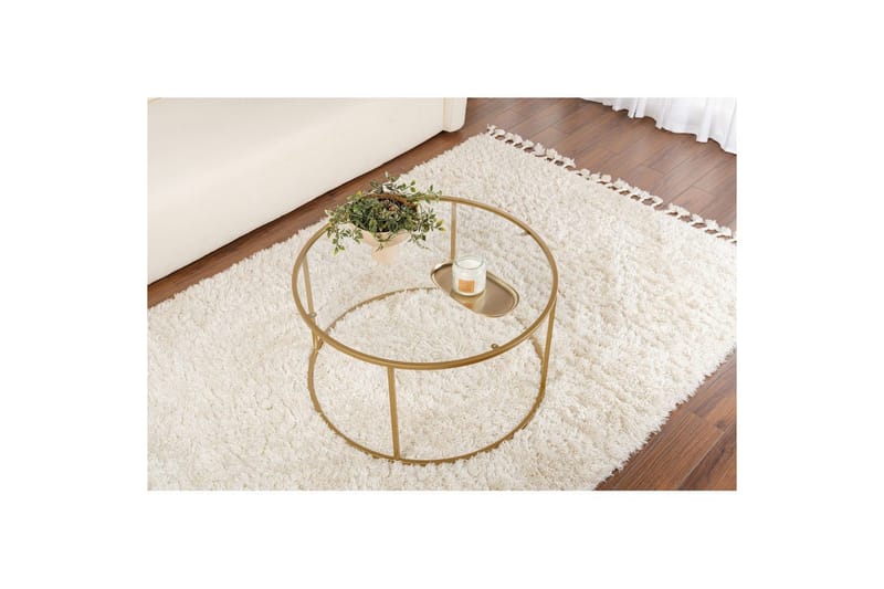 Soffbord Rikiya Guldtransparent - Guldtransparent - Möbler - Vardagsrum - Soffbord & vardagsrumsbord - Soffbord