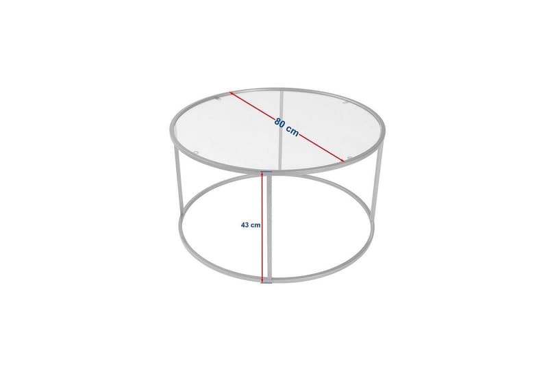 Soffbord Rikiya Svart Grå - Svart Grå - Möbler - Vardagsrum - Soffbord & vardagsrumsbord - Soffbord