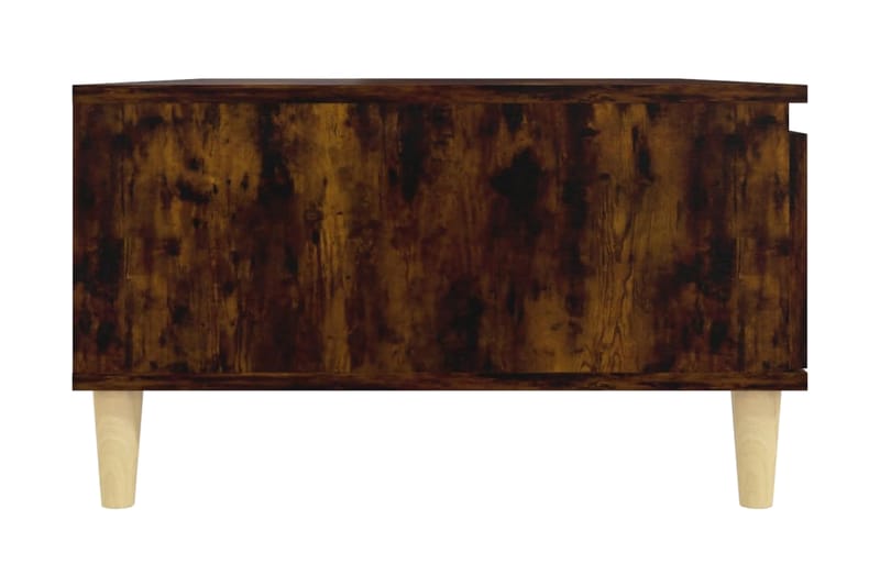 Soffbord rökfärgad ek 90x60x35 cm spånskiva - Brun - Möbler - Vardagsrum - Soffbord & vardagsrumsbord - Soffbord