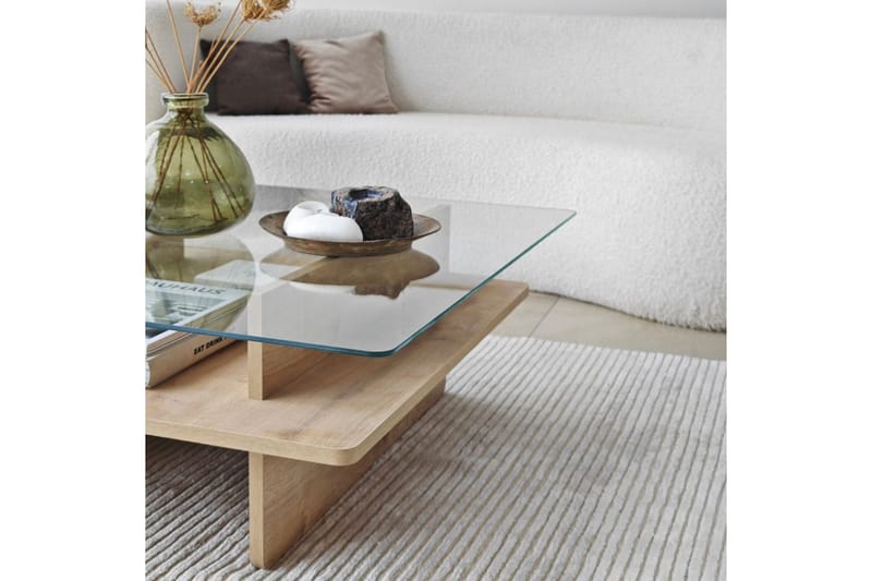 Soffbord Rubby Fyrkant Sudamal / Transparent - Sudamal / Transparent - Möbler - Vardagsrum - Soffbord & vardagsrumsbord - Soffbord