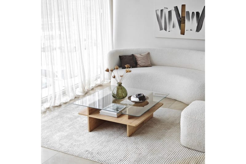 Soffbord Rubby Fyrkant Sudamal / Transparent - Sudamal / Transparent - Möbler - Vardagsrum - Soffbord & vardagsrumsbord - Soffbord