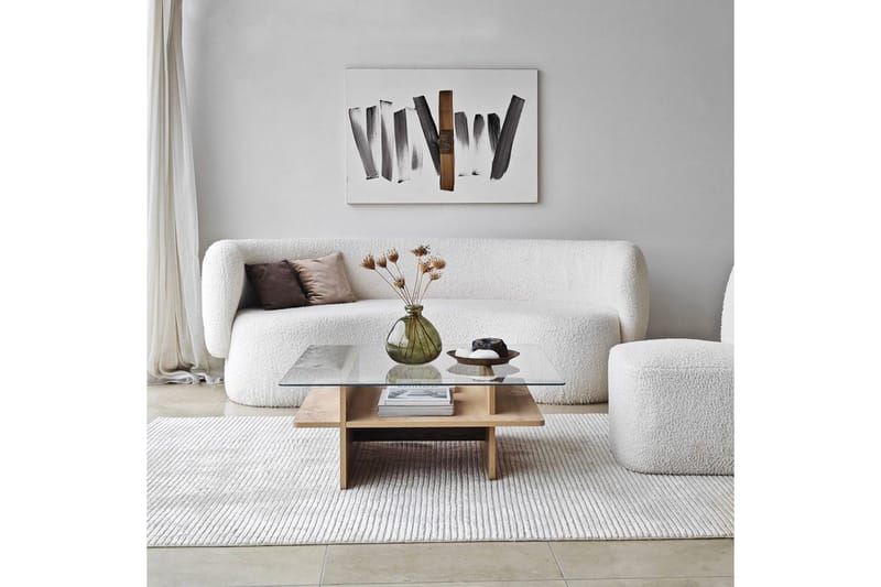 Soffbord Rubby Fyrkant Sudamal / Transparent - Sudamal / Transparent - Möbler - Vardagsrum - Soffbord & vardagsrumsbord - Soffbord