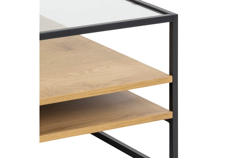 Sakila Soffbord 80x80 cm - Transparent - Möbler - Vardagsrum - Soffbord & vardagsrumsbord - Soffbord