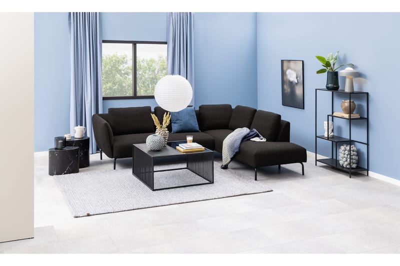 Saklani Soffbord 80x80 cm Svart - Möbler - Vardagsrum - Soffbord & vardagsrumsbord - Soffbord