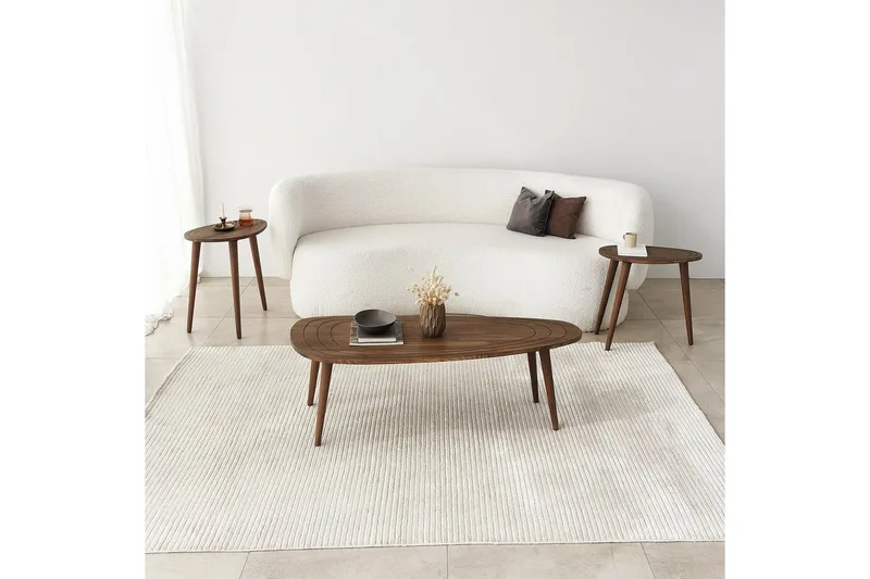 Saldus Soffbord 115 cm - Valnöt - Möbler - Vardagsrum - Soffbord & vardagsrumsbord - Soffbord