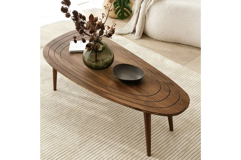 Saldus Soffbord 115 cm - Valnöt - Möbler - Vardagsrum - Soffbord & vardagsrumsbord - Soffbord