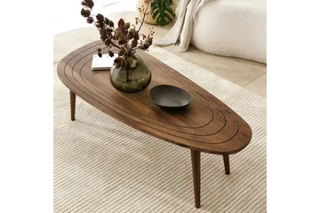 Saldus Soffbord 115 cm - Valnöt - Möbler - Vardagsrum - Soffbord & vardagsrumsbord - Soffbord