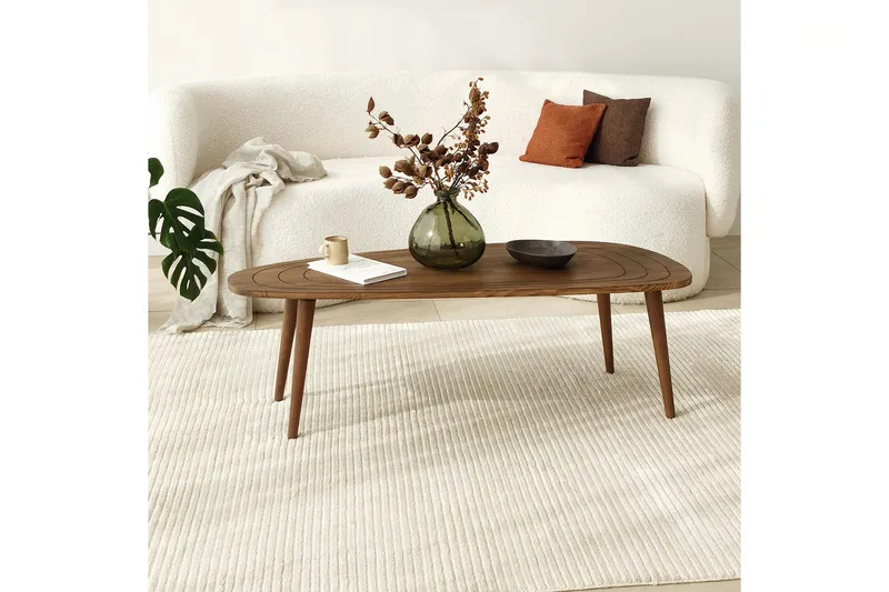 Saldus Soffbord 115 cm - Valnöt - Möbler - Vardagsrum - Soffbord & vardagsrumsbord - Soffbord