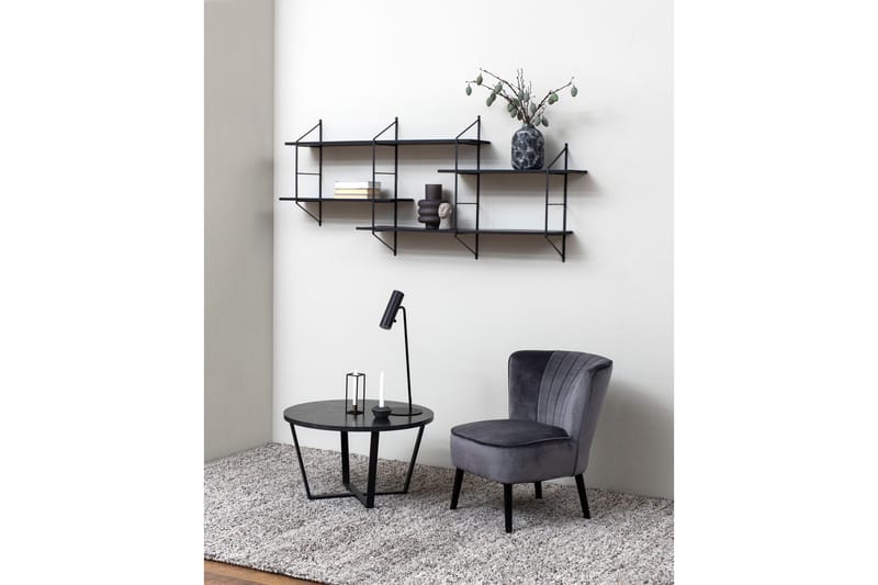 Sansi Soffbord 77 cm Rund - Svart - Möbler - Vardagsrum - Soffbord & vardagsrumsbord - Soffbord