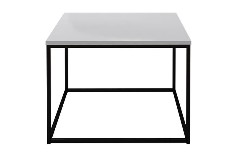 SAPIENZA Soffbord 60 cm Vit/Svart - Möbler - Vardagsrum - Soffbord & vardagsrumsbord - Soffbord