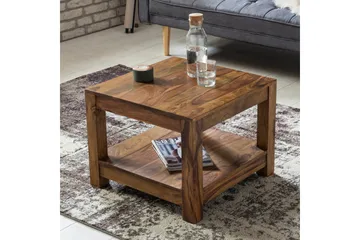 Sarahrose Soffbord 60 cm med Förvaring Hylla - Massivt Trä - Möbler - Vardagsrum - Soffbord & vardagsrumsbord - Soffbord