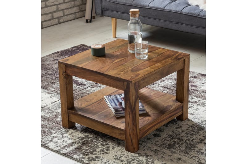 Sarahrose Soffbord 60 cm med Förvaring Hylla - Massivt Trä - Möbler - Vardagsrum - Soffbord & vardagsrumsbord - Soffbord