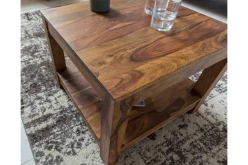 Sarahrose Soffbord 60 cm med Förvaring Hylla - Massivt Trä - Möbler - Vardagsrum - Soffbord & vardagsrumsbord - Soffbord