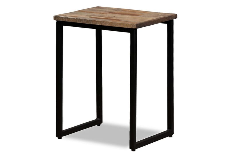 Satsbord 3 delar massivt återvunnet teakträ - Brun - Möbler - Vardagsrum - Soffbord & vardagsrumsbord - Soffbord