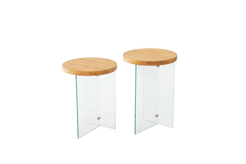 Serenity Soffbord 35 cm - Ek - Möbler - Vardagsrum - Soffbord & vardagsrumsbord - Satsbord