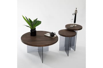 Serenity Soffbord 35 cm - Grå - Möbler - Vardagsrum - Soffbord & vardagsrumsbord - Satsbord