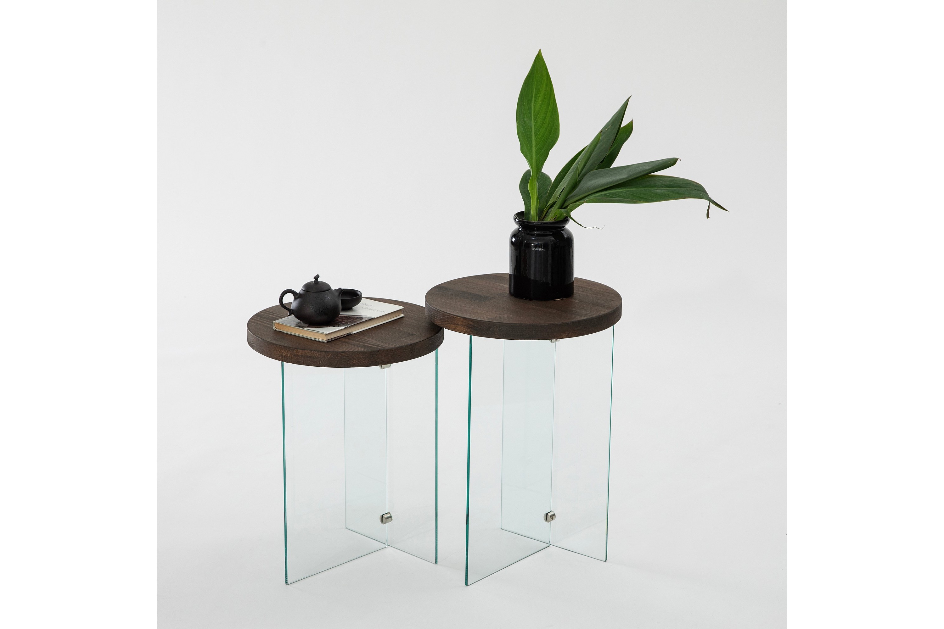 serenity soffbord 35 cm valnöt -