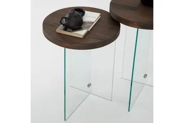 Serenity Soffbord 35 cm - Valnöt - Möbler - Vardagsrum - Soffbord & vardagsrumsbord - Satsbord