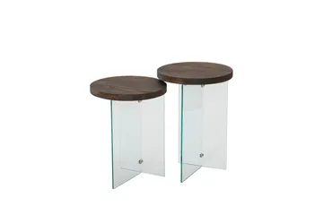 Serenity Soffbord 35 cm - Valnöt - Möbler - Vardagsrum - Soffbord & vardagsrumsbord - Satsbord