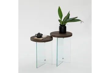 Serenity Soffbord 35 cm - Valnöt - Möbler - Vardagsrum - Soffbord & vardagsrumsbord - Satsbord