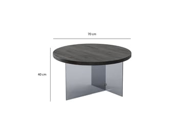 Serenity Soffbord 70 cm - Antracit - Möbler - Vardagsrum - Soffbord & vardagsrumsbord - Soffbord