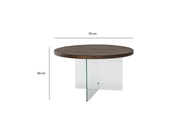 Serenity Soffbord 70 cm - Brun - Möbler - Vardagsrum - Soffbord & vardagsrumsbord - Soffbord