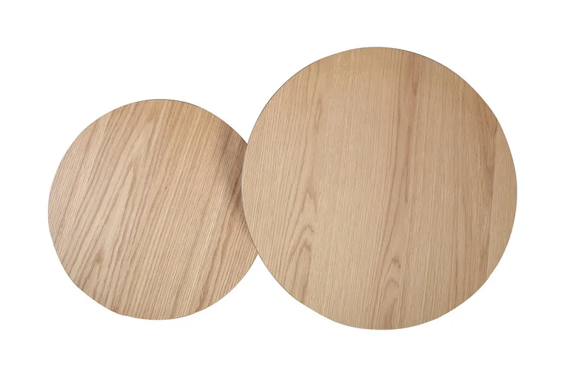 Set Bord Helena 2St D50xh45 cm D40xh40 cm - Möbler - Vardagsrum - Soffbord & vardagsrumsbord - Satsbord