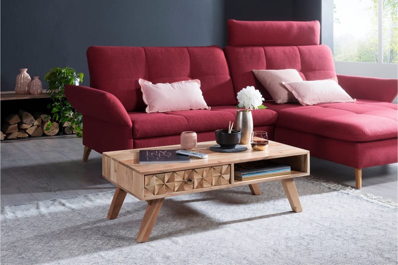 Seufert Soffbord 95 cm - Trä/natur - Möbler - Vardagsrum - Soffbord & vardagsrumsbord - Soffbord