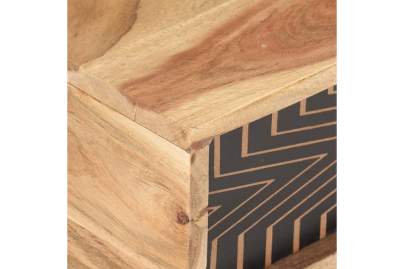 Soffbord 100x50x39 cm massivt akaciaträ - Brun - Möbler - Vardagsrum - Soffbord & vardagsrumsbord - Soffbord