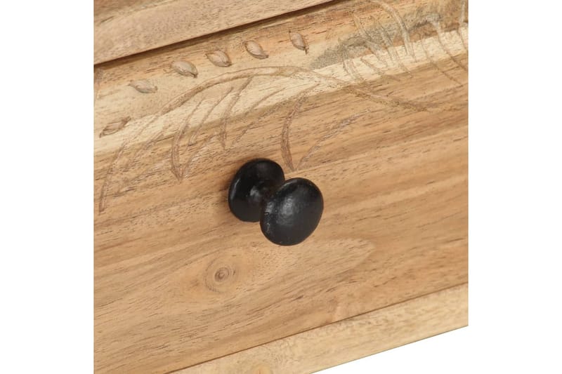 Soffbord 100x50x40 cm massivt akaciaträ - Brun - Möbler - Vardagsrum - Soffbord & vardagsrumsbord - Soffbord