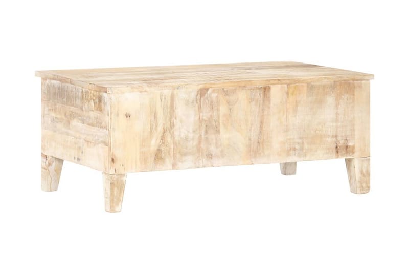 Soffbord 100x55x40 cm grovt akaciaträ - Flerfärgad - Möbler - Vardagsrum - Soffbord & vardagsrumsbord - Soffbord